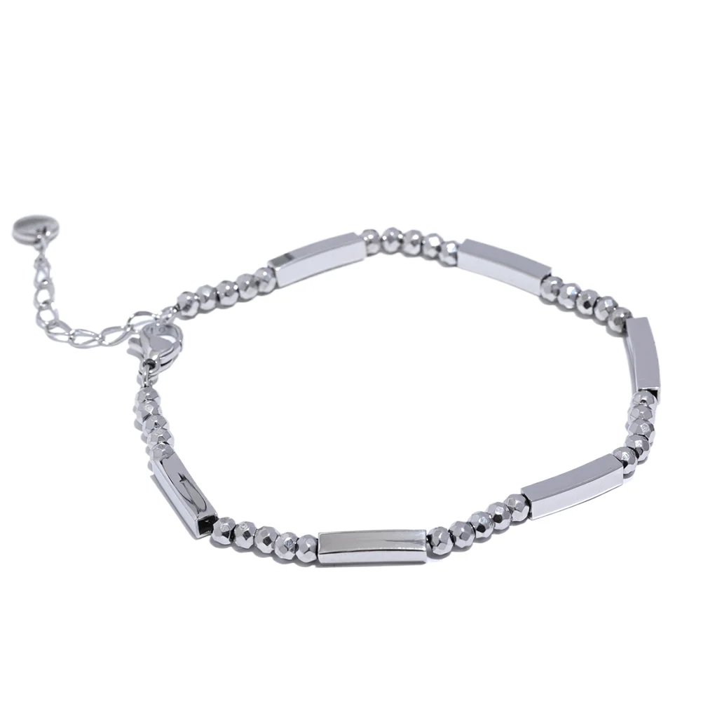Square Beads Chain Bracelet